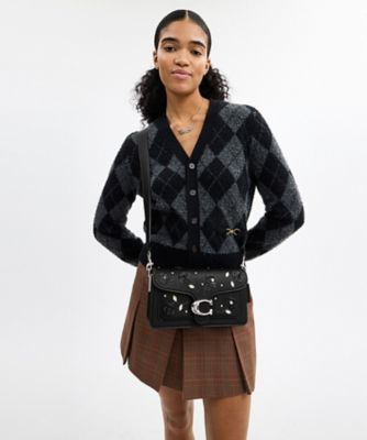 タビー ショルダー バッグ 26・クリスタル エンベリッシュメント